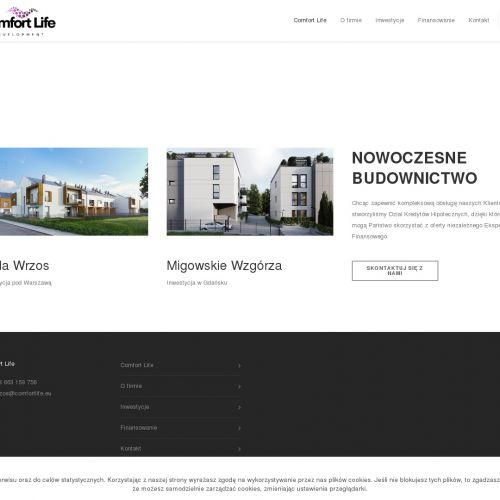 Nowe domy wielorodzinne pod Warszawą