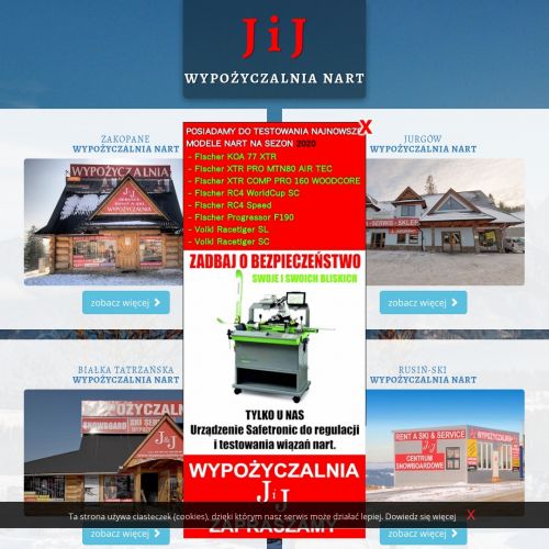 Narty biegowe - Zakopane