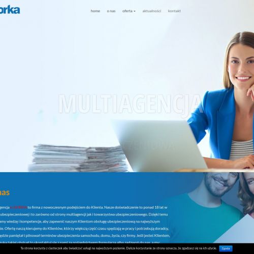 Ubezpieczenia turystyczne i na życie.