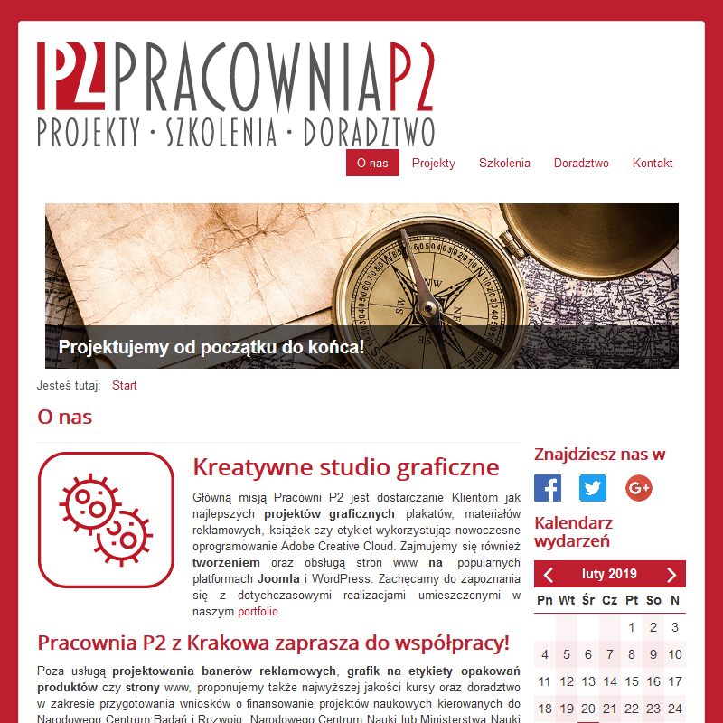 Projektowanie grafik na strony
