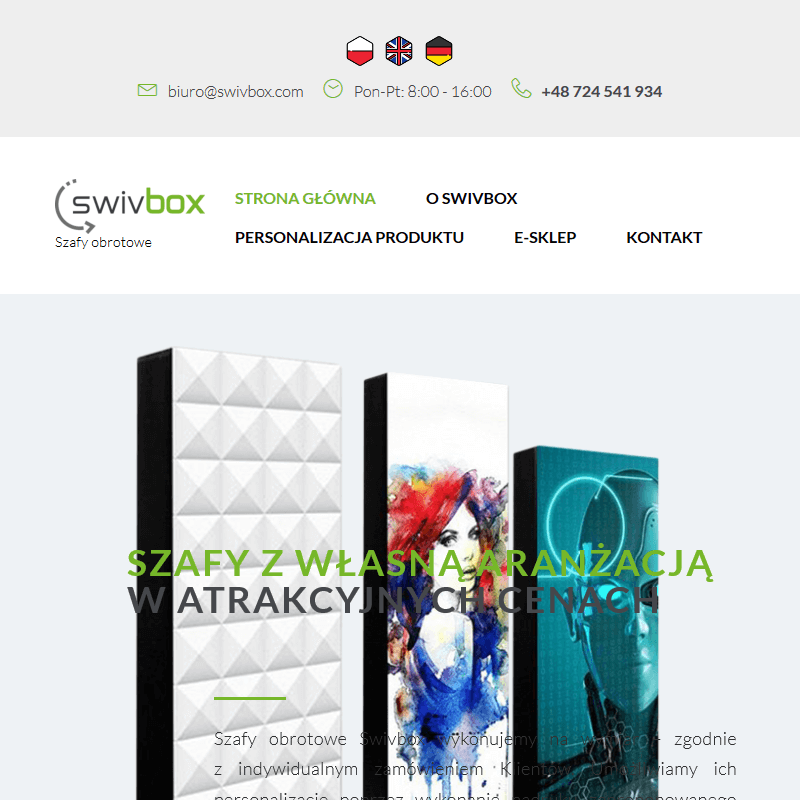 Szafa personalizowana